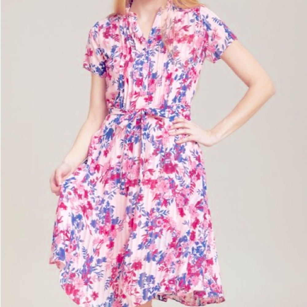 NWT Nanette Lepore Floral Shirtdress